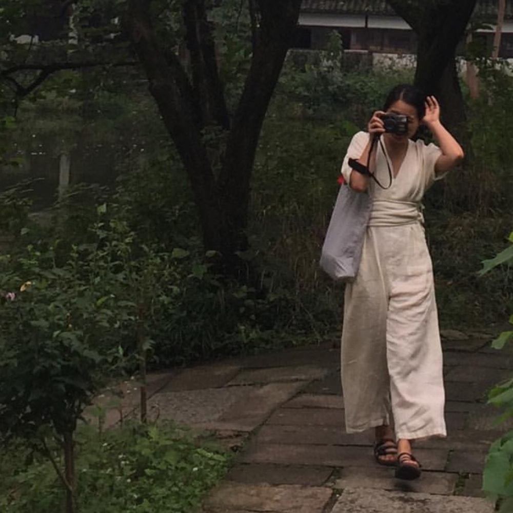 Black crane v next jumpsuit